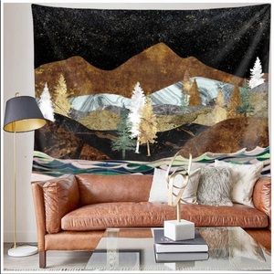 NEW GOLDEN FOREST TAPESTRY
